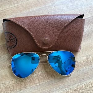 Ray-Ban Aviator Flash Lens Sunglasses